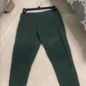 Zella army green leggings